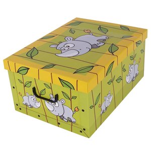 Úložný box Animals savana rinoceronte midi-1