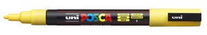 Akrylový popisovač PC-3M Posca, 0,9-1,3 mm, žlutý-2