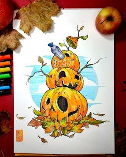 Sada akrylových popisovačů PC-5M Posca, 8 ks, 2,5 mm, mix základních barev-3