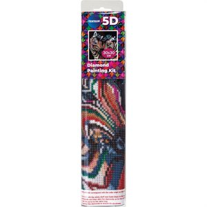 Diamantové malování Zebra 30 x 30 cm-4