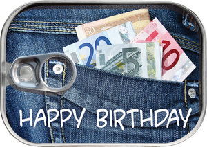 Konzerva na peníze Happy Birthday, money-1