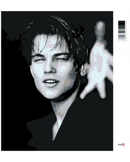 Malování podle čísel - Leonardo DiCaprio-3