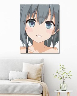 Malování podle čísel Anime girl portrét-2