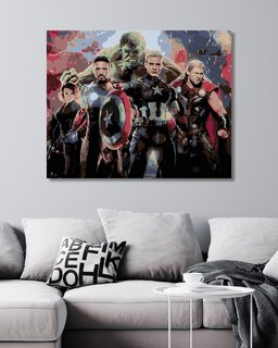 Malování podle čísel Avengers Endgame-2
