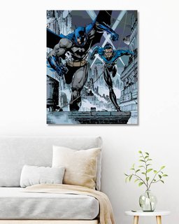 Malování podle čísel Batman a Nightwing-2
