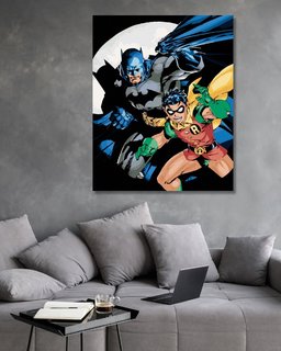 Malování podle čísel Batman a Robin-2