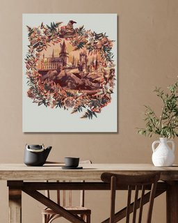 Malování podle čísel Bradavice (Harry Potter)-2