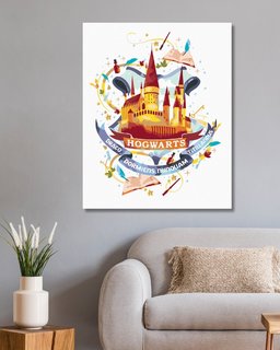 Malování podle čísel Malované Bradavice (Harry Potter)-2