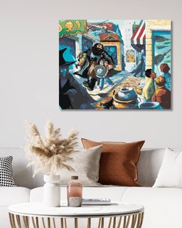 Malování podle čísel Příčná ulice (Harry Potter)-2