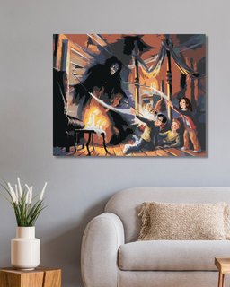 Malování podle čísel Sirius Black první setkání (Harry Potter)-2