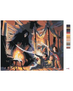 Malování podle čísel Sirius Black první setkání (Harry Potter)-3
