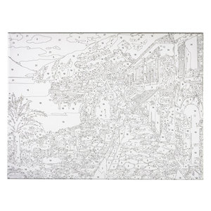 Malování podle čísel Vlčí mák 30x40 cm-4