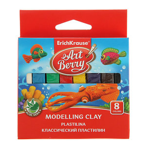 Modelína ArtBerry® s Aloe Vera, 8 barev-2