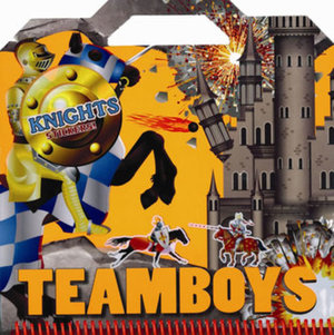 Omalovánky TEAMBOYS Knights Stickers!-1