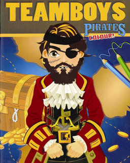 Omalovánky TEAMBOYS Pirates Colour!-1