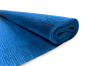 Krepový papír modrý, 17-1