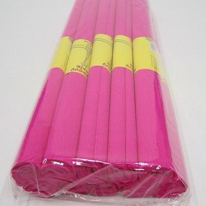 Krepový papír růžový-1