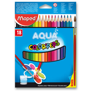 Pastelky Color´Peps Aqua, 18 barev-1