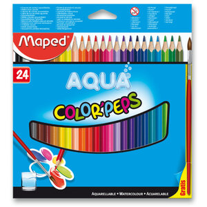 Pastelky Color´Peps Aqua, 24 barev-1