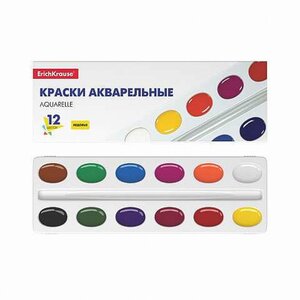 Vodové barvy Artberry Basic med, 12 barev-1