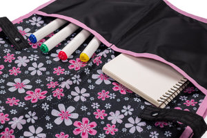 Zástěra pončo Flowers-2