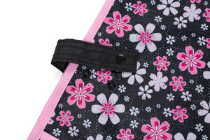 Zástěra pončo Flowers-3