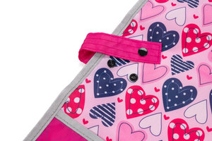 Zástěra pončo Hearts-3