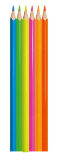 Pastelky Color´Peps Fluo, 6 barev-1