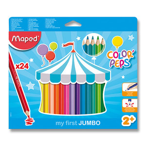 Pastelky Color´Peps Jumbo, 24 barev-1