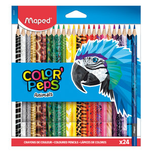 Pastelky Color’ Peps Animals, 24 barev-1