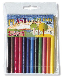 Pastelky Plasticolor, 12 barev-1