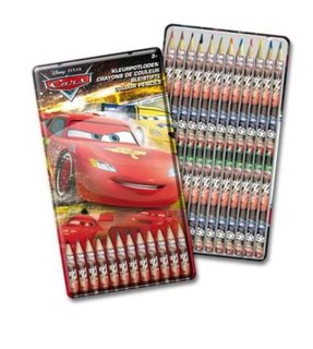 Pastelky v boxu Cars, 12 barev-1