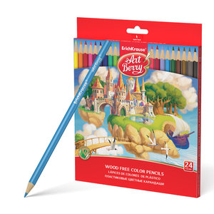 Plastové trojhranné pastelky, 24 barev-1