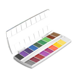 Vodové barvy Premium s UV ochranou, 18 barev-2