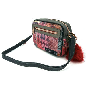 Crossbody kabelka Couture, sametová-3