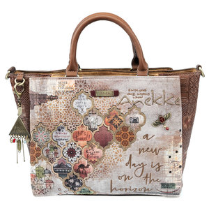 Designová kabelka do ruky s motivem arabesky Egypt-1