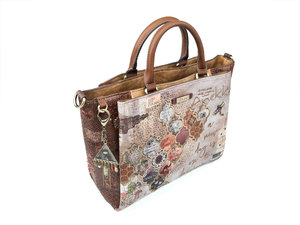 Designová kabelka do ruky s motivem arabesky Egypt-2