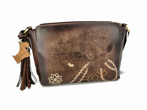 Hnědá crossbody kabelka-6