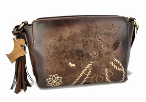 Hnědá crossbody kabelka-1