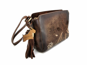 Hnědá crossbody kabelka-2