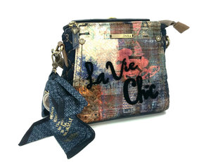 Kabelka La Vie Chic Couture, sametová-1