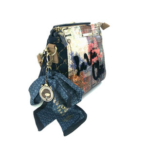 Kabelka La Vie Chic Couture, sametová-2