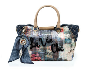 Sametová kabelka La Vie Chic Couture-5