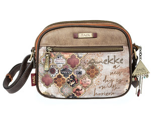 Oválná crossbody kabelka s motivem arabesky Egypt-1