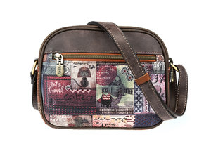 Oválná crossbody kabelka s motivem arabesky Egypt-3