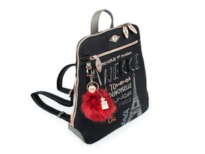 batůžek Couture, sametový mini-2