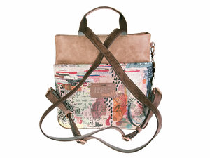 Designový batoh a taška do ruky v jednom Jungle-3