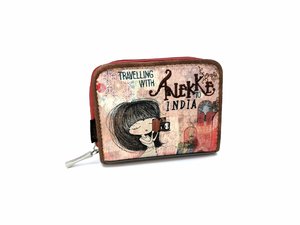 Malá peněženka se zipem India-8
