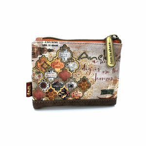 Malá pěněženka se dvěma zipy Egypt-1