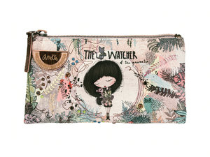 Střední měkká peněženka s přezkou Jungle-3